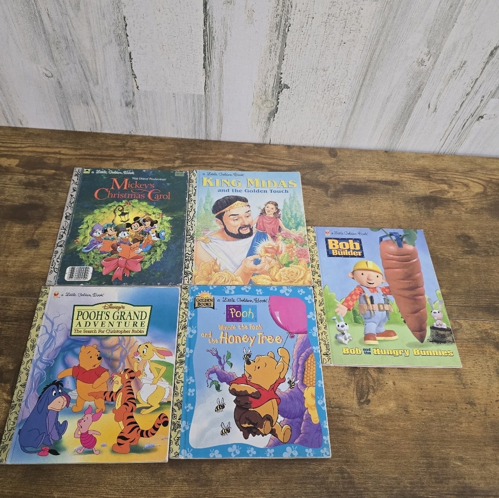 Children's A Little Golden Book Collection Of 5
